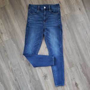 American Eagle curvy super hi-rise jeggings sz 6